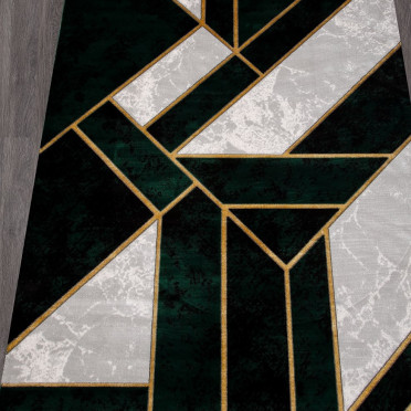 Ковер 04423Y - GREEN / GREEN - Прямоугольник - коллекция OMEGA