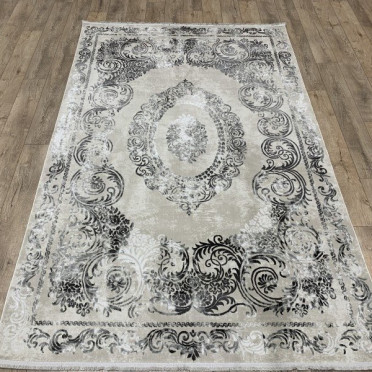 04698A CREAM/GREY DECO