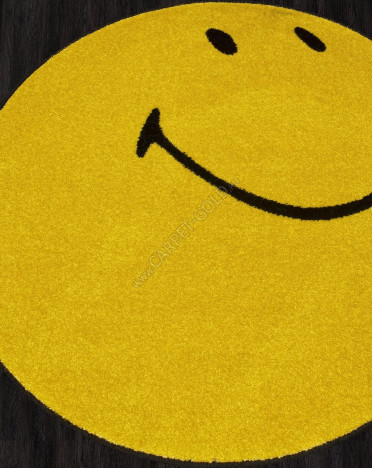 Российский ковер Меринос SMILE NC21 (Фризе, Желтый)