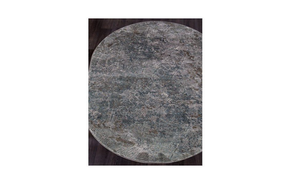 Ковер российский D771 GRAY овальный - коллекция SERENITY