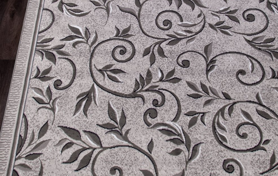 Ковер d230 - LIGHT GRAY - Прямоугольник - коллекция SILVER