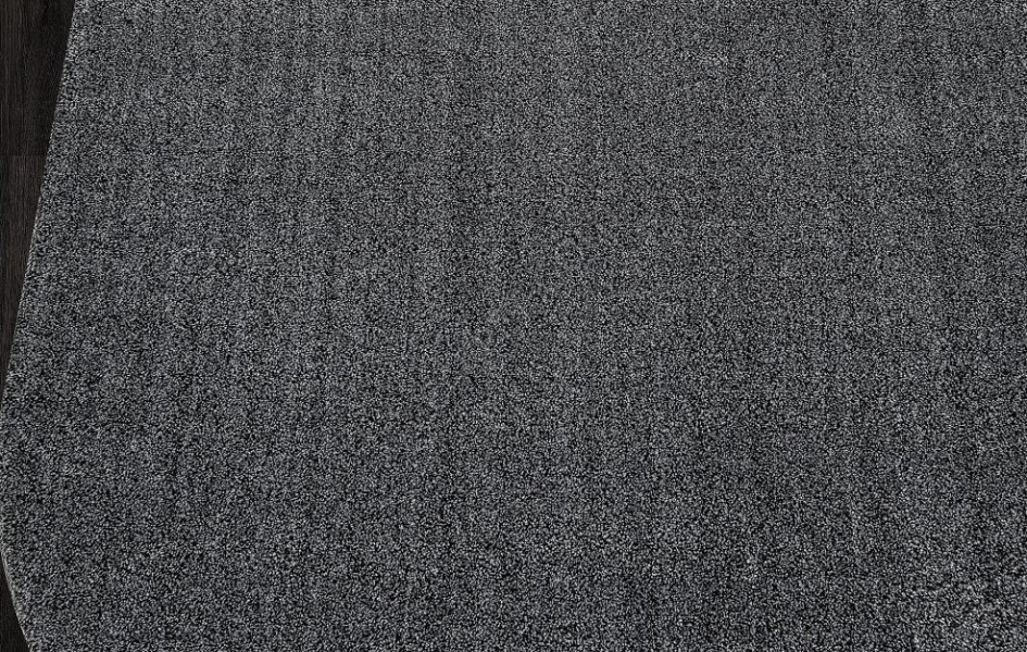 Однотонный овальный ковер T600 - BLACK  - коллекция SOFIA