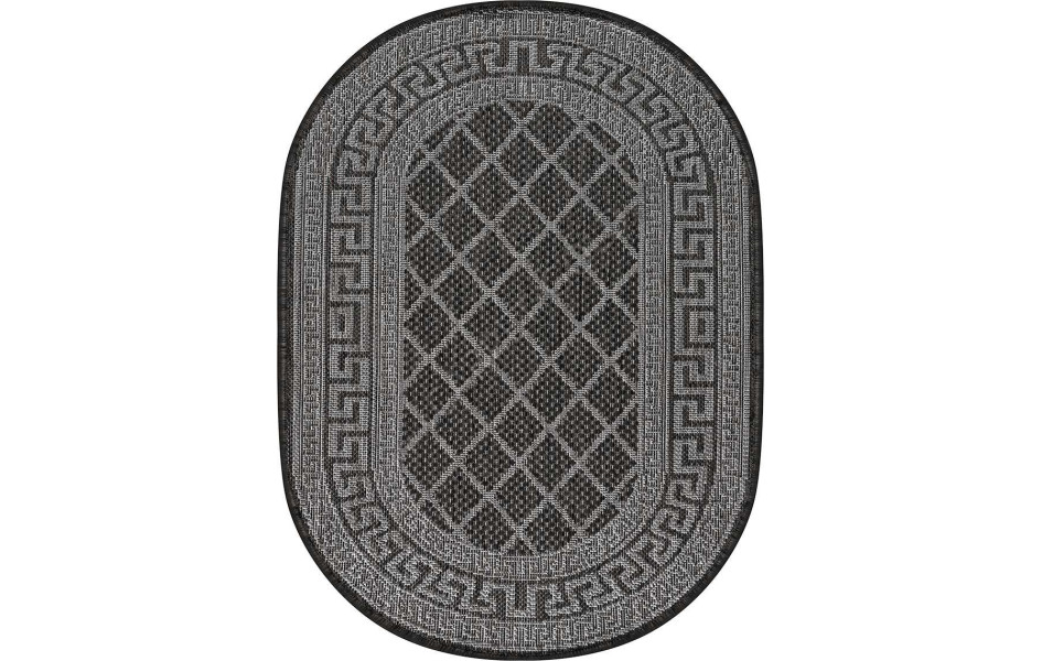 Безворсовый ковер SZ5225A1O OVAL 32 Циновка Тпе