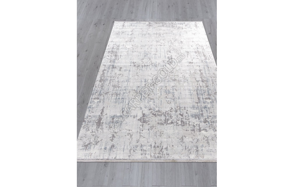 Ковер 00271 - GREY / BLUE - Прямоугольник - коллекция DUBAI