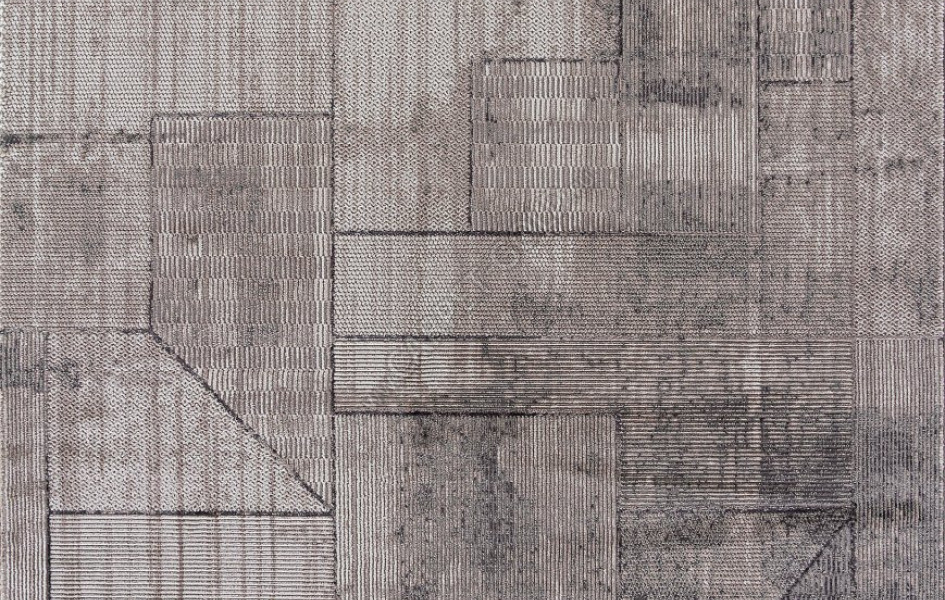 Ковер O2131 - 995 GREY / GREY - Прямоугольник - коллекция BRAND