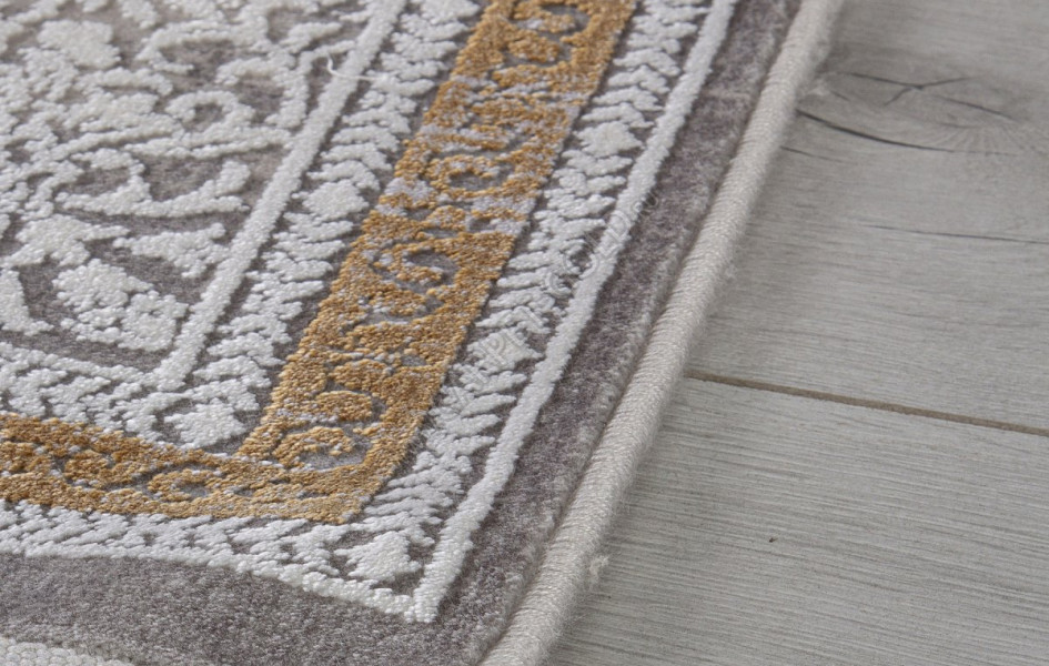 Ковер 26162A - GREY / WHITE - Прямоугольник - коллекция ANATOLIA